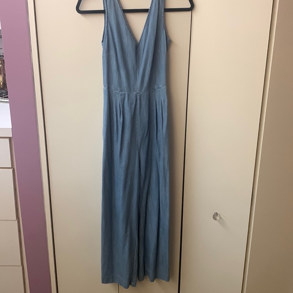 denim jumpsuit